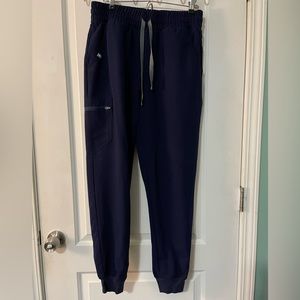 Figs high waisted Zamora scrub pant Medium/Tall Navy